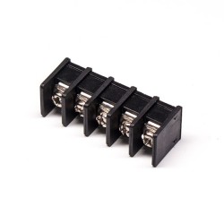 Terminal Strips & Barrier Blocks 5pin PCB Mount DIP Type Barrier Terminal Block