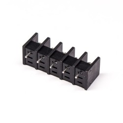 Terminal Strips & Barrier Blocks 5pin PCB Mount DIP Type Barrier Terminal Block