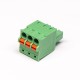 Pluggable Terminal Block Connector Spring PCB Green Vertical Type Pluggable Terminal Block Connector Spring PCB Green Vertical Type