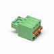 Pluggable Terminal Block Connector Spring PCB Green Vertical Type Pluggable Terminal Block Connector Spring PCB Green Vertical Type