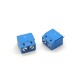 Terminal Block Connectors 2pin Straight Blue Screw Type for PCB Mount Terminal Block Connectors 2pin Straight Blue Screw Type for PCB Mount