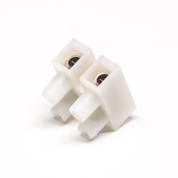 Terminal Barrier Strips Vertical Type White Panel Mount Cable Connector