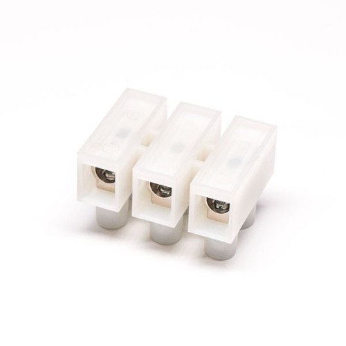 Terminal Connector Strips White 8.00mm Picth Soder Type Cable Connecor Terminal Connector Strips White 8.00mm Picth Soder Type Cable Connecor