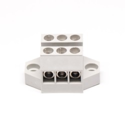 Terminal Strips Angled Grey Soder Type Connector for Panel Mount