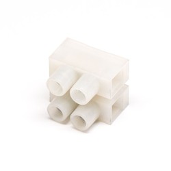 Terminal Strips Electrical Solder Type White H Type 4 Holes Cable Connector