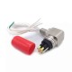IP69 Underwater Cable Connector 4 Pin Single-End 1M Right Angle Wet-Mateable Connector