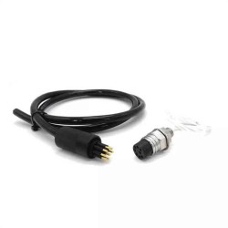 Subsea 7000m Marine Underwater Connector 8 Pin Singe-End Cable Male Plug Female Socket Wet-Mateable Connector