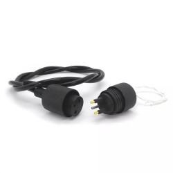 Pluggable IP69 ROV Cable 2pin underwater Connector IP69k subsea connector 1meter