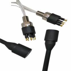 Seacon underwater connectors 6pin male and female connector IP69K cable length 1meter