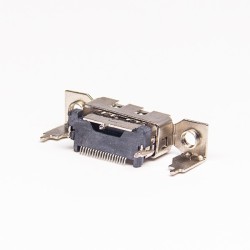 HDMI male connector 19p Straight DIP for PCB 10pcs