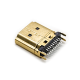 HDMI male connector 19p Straight Edge Mount for PCB HDMI male connector 19p Straight Edge Mount for PCB