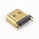 HDMI male connector 19p Straight Edge Mount for PCB HDMI male connector 19p Straight Edge Mount for PCB