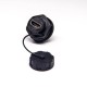 HDMI Socket Connector Waterproof IP67 Female Socket Connector Panel Mount