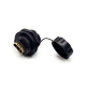 Waterproof HDMI female to female adapter 19pins Panel Mount HDMI connectors IP68 with Dust-cover Waterproof HDMI female to female adapter 19pins Panel Mount HDMI connectors IP68 with Dust-cover