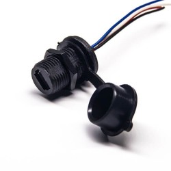 Waterproof Mini HDMI Connector 19p IP67 IP68 Standard Female Panel Mount Connectors