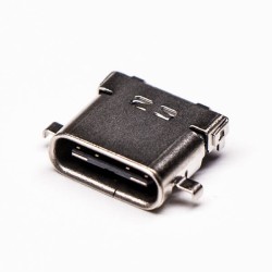 10pcs Fast Type C Connector Female Right Angled SMT and DIP