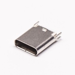 10pcs Type C 24 Pin Socket Straight 180 Degree Through Hole for PCB Mount