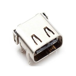 180 Degrees SMT USB Connector Type C for Ps4
