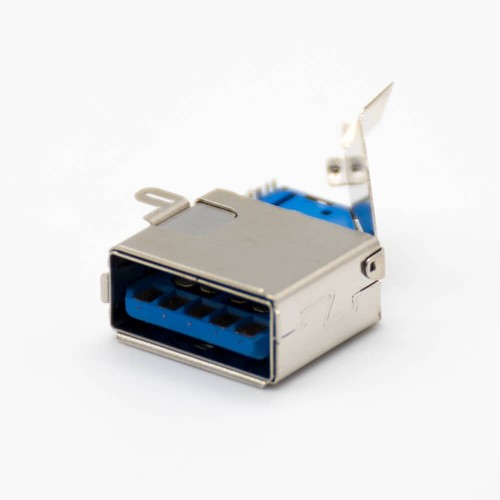 3.0 USB Connector Type A 9 Pin Female Double Metal Shell Panel Mount 3.0 USB Connector Type A 9 Pin Female Double Metal Shell Panel Mount