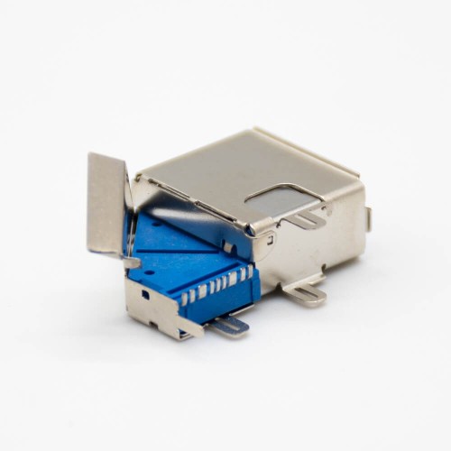 3.0 USB Connector Type A 9 Pin Female Double Metal Shell Panel Mount 3.0 USB Connector Type A 9 Pin Female Double Metal Shell Panel Mount