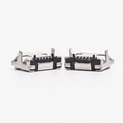 Connector Micro USB 5 Pin Type B DIP 7.15 for PCB Mount