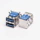 Fast usb 3.0 Dual Port Type A Female DIP Through Hole 20pcs Fast usb 3.0 Dual Port Type A Female DIP Through Hole 20pcs
