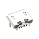 Micro B USB Female Connector 5 Pin SMT Type B Straight for PCB Micro B USB Female Connector 5 Pin SMT Type B Straight for PCB