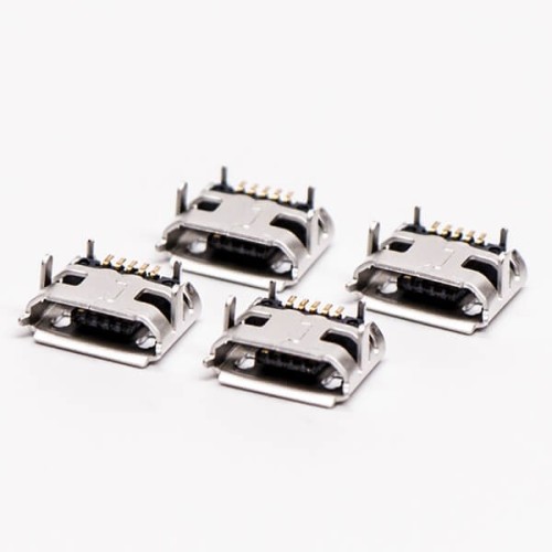 Micro B USB Female Connector 5 Pin SMT Type B Straight for PCB 20pcs Micro B USB Female Connector 5 Pin SMT Type B Straight for PCB 20pcs