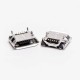 Micro Female USB 5 Pin SMT Type B 180 Degree for PCB Mount Micro Female USB 5 Pin SMT Type B 180 Degree for PCB Mount