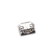 Micro Female USB 5 Pin SMT Type B 180 Degree for PCB Mount Micro Female USB 5 Pin SMT Type B 180 Degree for PCB Mount