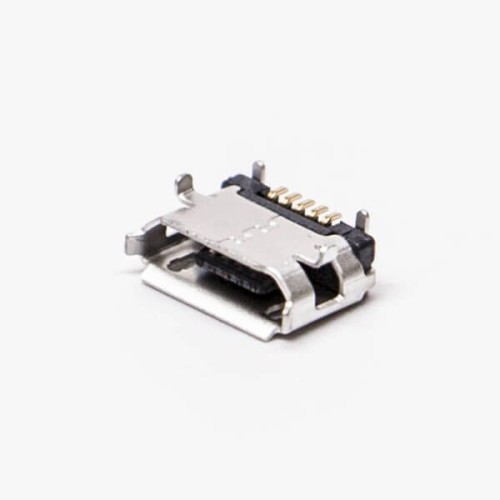 Micro USB B Female Connector 5 Pin SMT Type B Straight for PCB Mount 8.3-4.45 Micro USB B Female Connector 5 Pin SMT Type B Straight for PCB Mount 8.3-4.45