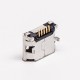 Micro USB Dual Female 5 Pin SMT Type B DIP 6.4 Straight for PCB Micro USB Dual Female 5 Pin SMT Type B DIP 6.4 Straight for PCB