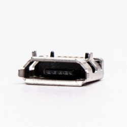 Micro USB Dual Female 5 Pin SMT Type B DIP 6.4 Straight for PCB