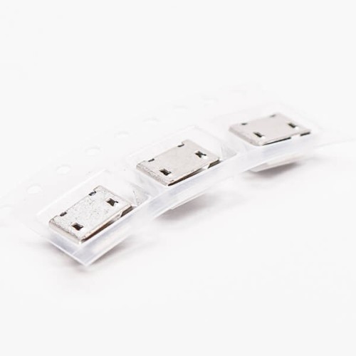 Micro USB Dual Female 5 Pin SMT Type B DIP 6.4 Straight for PCB Micro USB Dual Female 5 Pin SMT Type B DIP 6.4 Straight for PCB