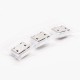 Micro USB Dual Female 5 Pin SMT Type B DIP 6.4 Straight for PCB Micro USB Dual Female 5 Pin SMT Type B DIP 6.4 Straight for PCB