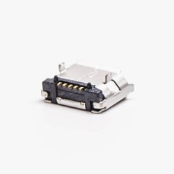 Micro USB Female 5 Pin Type B SMT 180° 5.65 for PCB Mount
