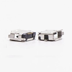 Micro USB Female Connector 5 Pin Type A Straight SMT for PCB 20pcs
