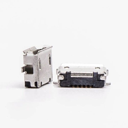 Micro USB Female Connector 5 Pin Type A Straight SMT for PCB Micro USB Female Connector 5 Pin Type A Straight SMT for PCB