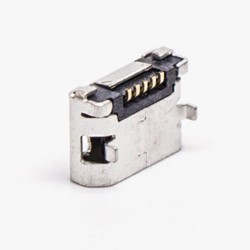 Micro USB Female Pinout DIP 5.65 Type B SMT 5 Pin for Phone