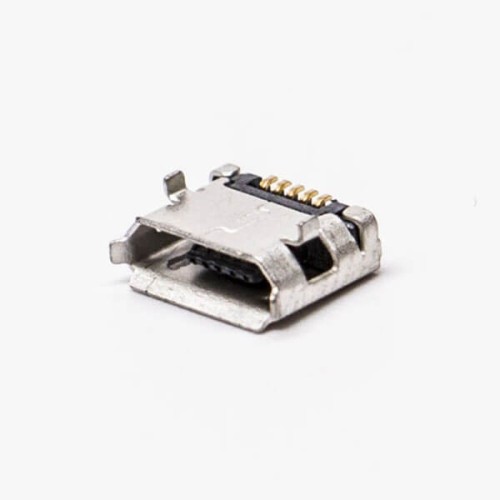 Micro USB Female Pinout Type B SMT DIP Type 5.65 for PCB Mount Micro USB Female Pinout Type B SMT DIP Type 5.65 for PCB Mount