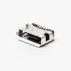 Micro USB Female Socket Type A DIP Straight Through Hole