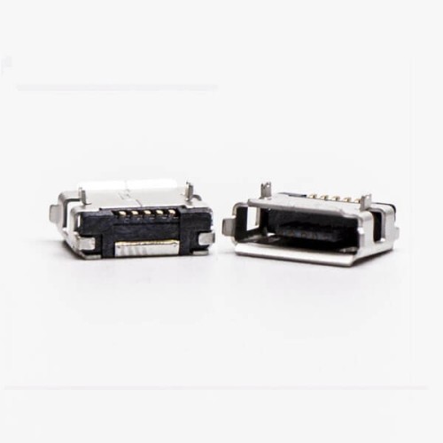Micro USB Female Socket Type A DIP Straight Through Hole 20pcs