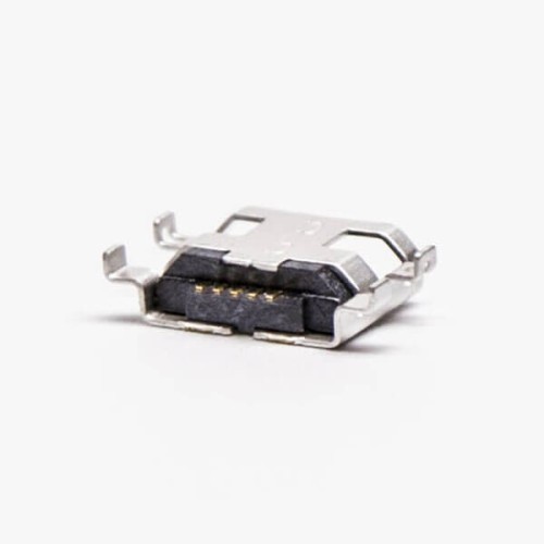 Micro USB Jack 5 Pin Type B Straight Offset Type SMT for Phone 9.65MM Micro USB Jack 5 Pin Type B Straight Offset Type SMT for Phone 9.65MM