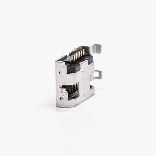 Micro USB Jack 5 Pin Type B Straight Offset Type SMT for Phone 9.65MM Micro USB Jack 5 Pin Type B Straight Offset Type SMT for Phone 9.65MM