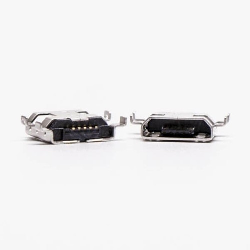 Micro USB Jack 5 Pin Type B Straight Offset Type SMT for Phone 9.65MM Micro USB Jack 5 Pin Type B Straight Offset Type SMT for Phone 9.65MM