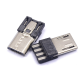 Micro USB Male Connector 5 Pin Straight Sold Type for Cable Micro USB Male Connector 5 Pin Straight Sold Type for Cable