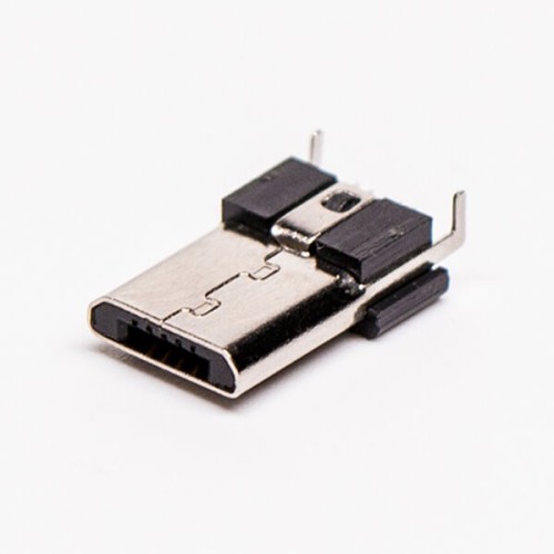 Micro USB Male Connector R/A DIP 5 Pin Type B For PCB Micro USB Male Connector R/A DIP 5 Pin Type B For PCB