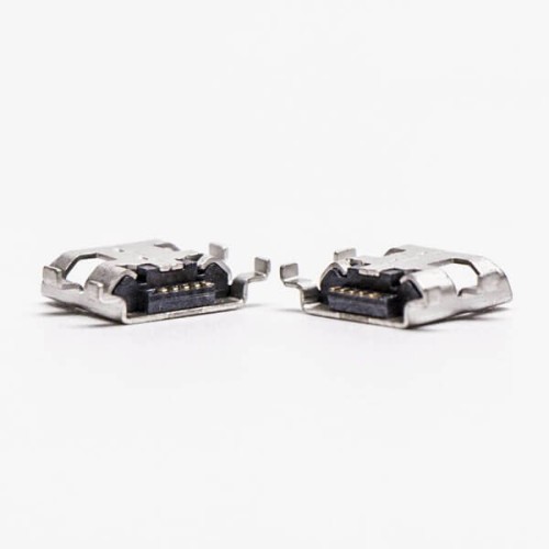 Micro USB Type B Female Offset Type SMT for PCB Mount Micro USB Type B Female Offset Type SMT for PCB Mount