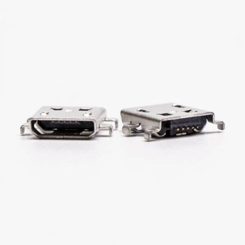 Micro USB Type B Female Offset Type SMT for PCB Mount Micro USB Type B Female Offset Type SMT for PCB Mount