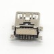 Mini USB Female Panel Mount 90 Degree SMT Type B Connector Mini USB Female Panel Mount 90 Degree SMT Type B Connector